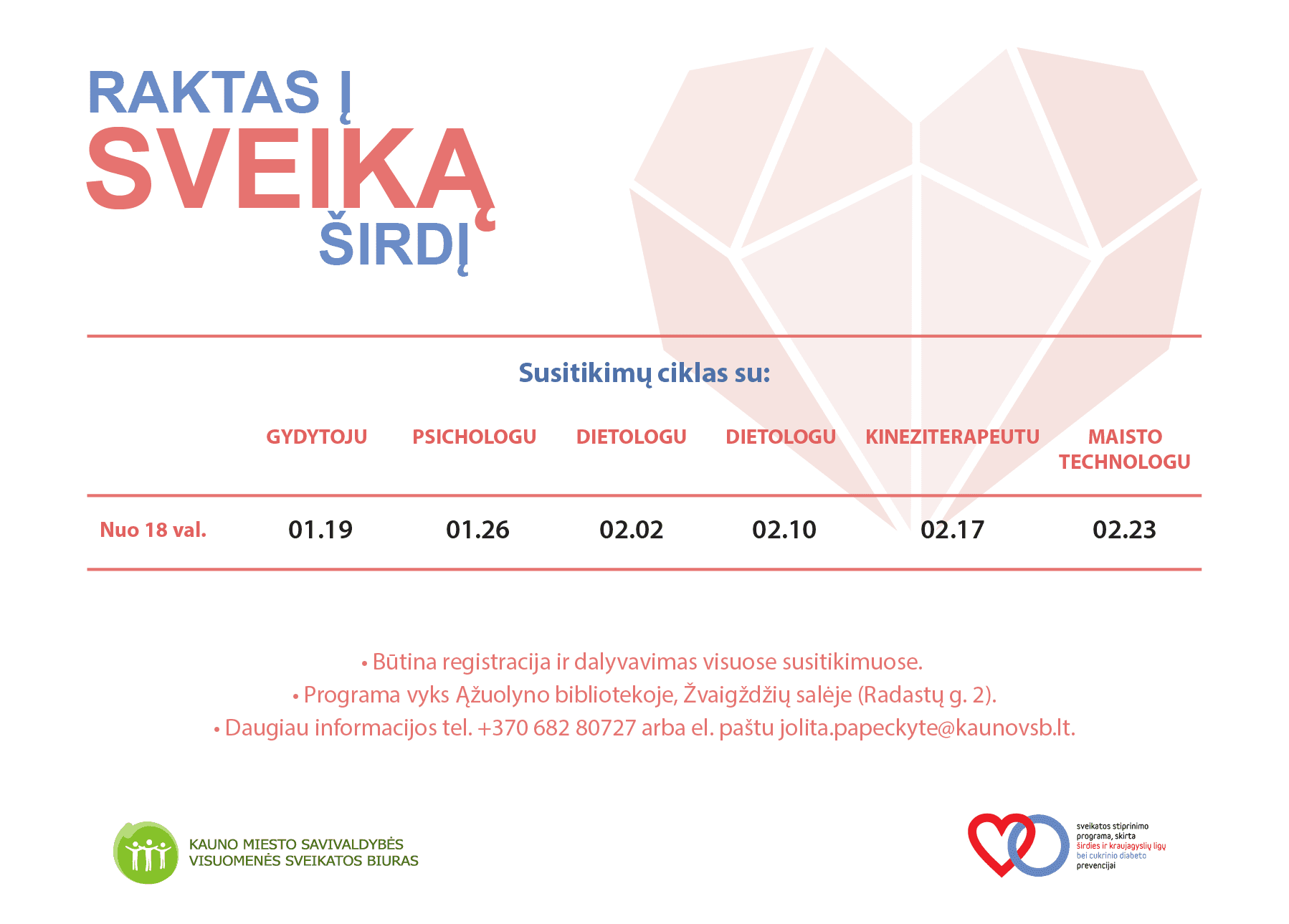 Programa "Raktas į sveiką širdį" nuotrauka